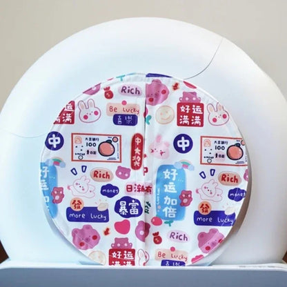 Closed Smart Litter Box Door Curtain Deodorant Pet Accessories Pure Handmade Cotton Deodorant Belt Litter Cat Toilet Cat Supplie