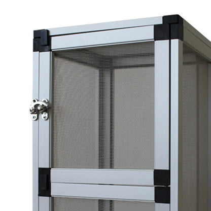 Air Screen Cages Storage Portable Reptile Cage Reptiles Habitat Breeding Box for