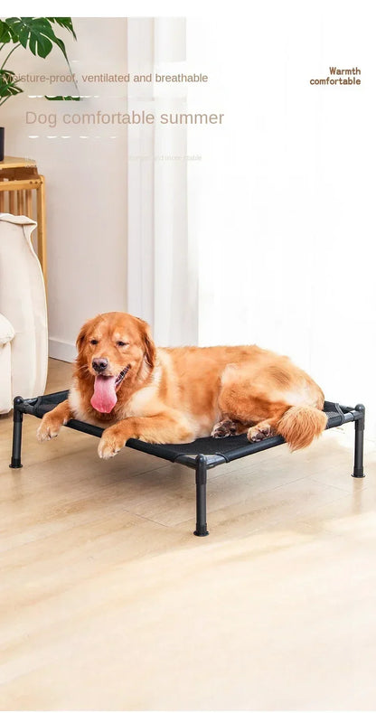 Pet Bed, Cat Dog Folding Camping Bed, Marching Bed, Portable, Detachable, Washable, All Season Cat Kennel, Puppy Bed Cat Bed