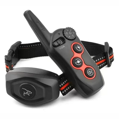 Electric Dog Training Collar, Remote Control, Anti Bark Collars for Dogs, Vibration Sound, Rechargeable, Waterproof, Pet Colar