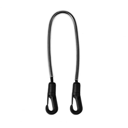 Elastic Horse Blanket Straps with Double Ended Clips Adjustable Length 21" to 28" Stretchy Leg Straps for Horse Blanket