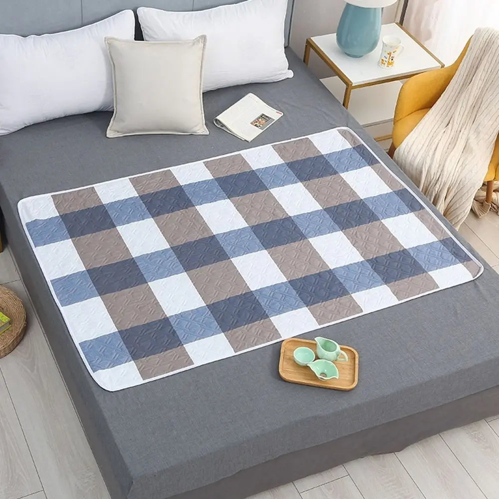 Pet Diaper Pads 80*120cm Urine Mat Cute Waterproof Urine Pads Cloth Large Breathable Bed Protector Diaper Toddlers