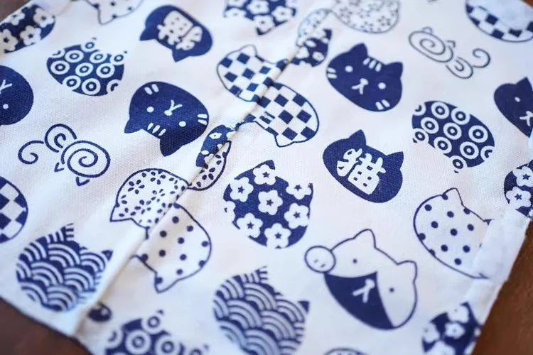 Closed Smart Litter Box Door Curtain Deodorant Pet Accessories Pure Handmade Cotton Deodorant Belt Litter Cat Toilet Cat Supplie