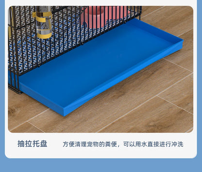 ‌Jumbo Hedgehog Sugar Glider Cage - Reinforced Escape-Proof Habitat, Chew-Resistant Large Base for Rats Hamsters