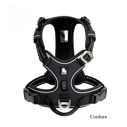 Truelove Pet harness Fashionable Nylon Durable Dog Harness Reflective Breathable Padded Training Vest Luxury Pet Accessories
