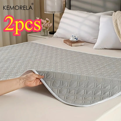 2PCS Washable Pet Training Pads - Reusable Puppy Pee Pads with Quick-Dry Surface,Leak-Proof Backing for Crate,Bed Multiple Sizes