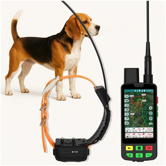 Rugged Eseeek GPS Tracker for Hunting Hounds, Durable Collar with Real-Time Location Tracking