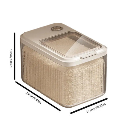 Dog Food Storage Sealed Container for Dog Food Airtight Treat Dispenser Weatherproof for Home Farm Garage Barn Pantry Soybean