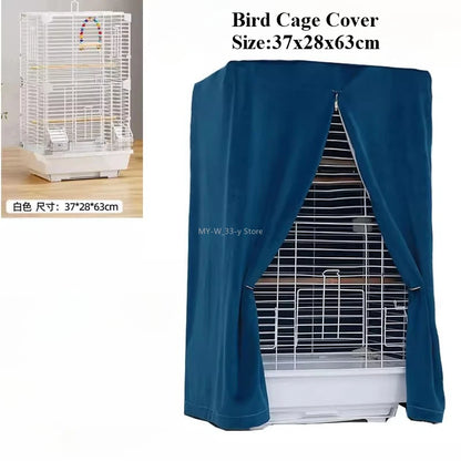 Bird Cage Cover Sunshade Breathable and Splashproof Large Bird Cage Cover Parrot Cage Shading Protective Products Bird Supplies