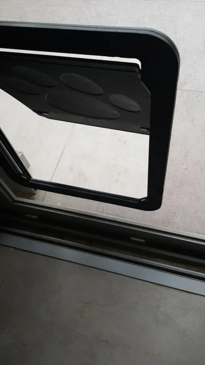 Pet Door Outdoor Dogs Cats Window Gate House Enter Freely Fashion Pretty Garden New Safe Lockable Screen Easy Install  Dog Gate