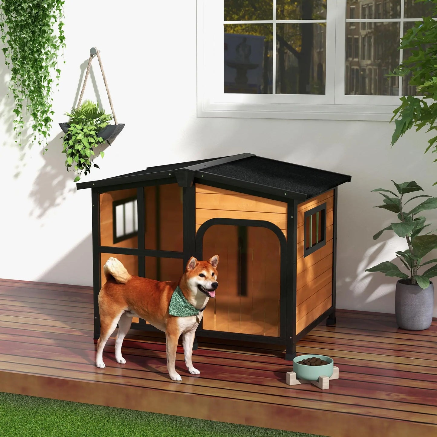 High Quality Dog House Outdoor 2 Story Dog House Waterproof Dog House For Sale