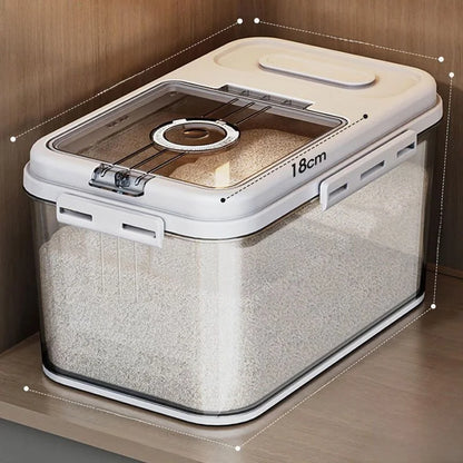 Large Capaci Sed Rice Storage Box Household Kitchen Storage Container for Rice And Flour Anti-Bug And Moisture Proof