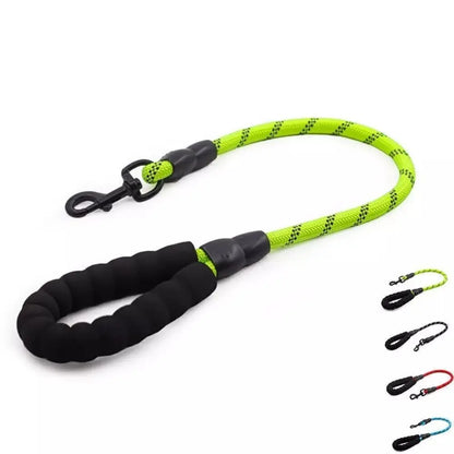 1PC Follow Closely Short Training Dog Leash Soft Strong Dog Lead Heavy Duty Durable Pet Leashes Dog