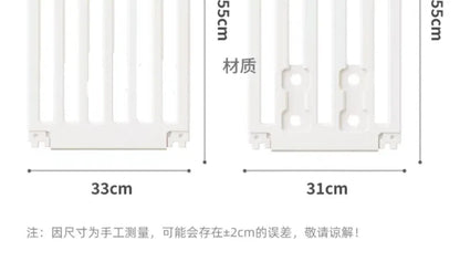 Indoor Outdoor Dog Enclosure Plastic Modular Pet Guardrail with Top Cage Pet Home Products Ventilation Accessories Dog Fences