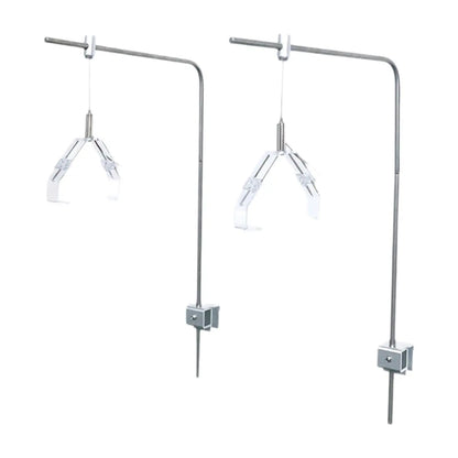 2Pcs Aquatic Plant Lighting Holder, Aquarium Light Bracket Mount for Marine Tanks, Fish, Aquatic Plants, Saltwater