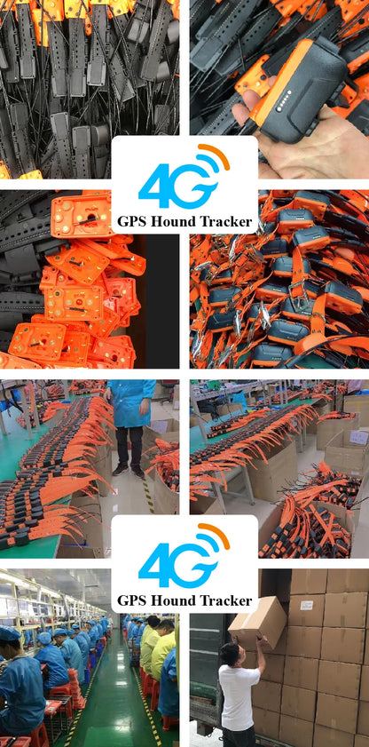 High end 4G hunting tracker dog tracking gps pet collar for pets（A tracking mon-itor + A locator collar）