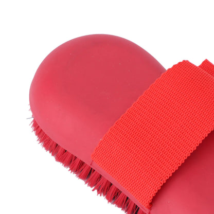 Horse Grooming Brush Anti Slip Soft Bristle Horse Body Scrubbing Sponge for Horse Cleaning Washing Bathing