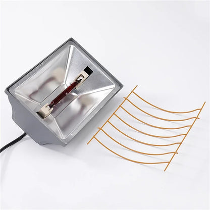 Poultry Heating Lamp 250W Constant Temperature Reptiles Animals Chicken Coop Heater Lamps Pet Heating Breeding Equipment