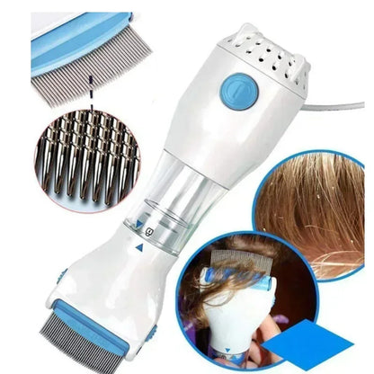 Pet Electric Lice Grabber Comb Multifunctional Physical Flea Removal Killer Brush Lice Remover Comb for Cats Dogs Hair Cleaner