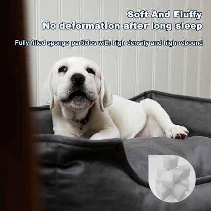 Imitation Leather Technology Waterproof Dog Bed Pet Sofa Cat Nest Supplies Dog Bed Spring Summer Sponge Removable and Washable