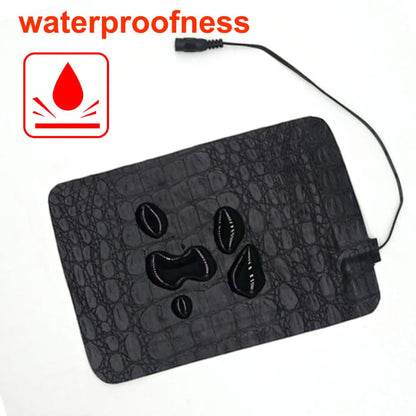 Pet Heating Pad Reptile Pet Warm Heater USB Electric Blanket Warm Adjustable Temperature Controller Incubator Mat Heated Pad