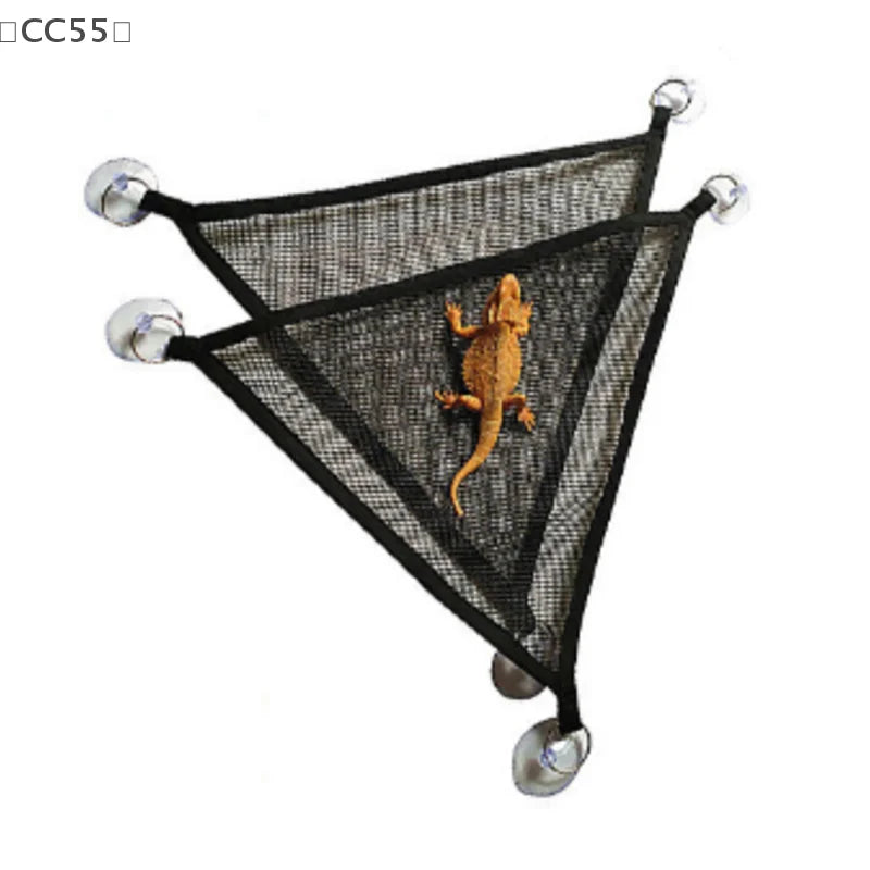 〔CC55〕Reptile Hammock Lounger Accessories For Large Small Bearded Dragons Anole Geckos Lizards Or Snakes Supplies