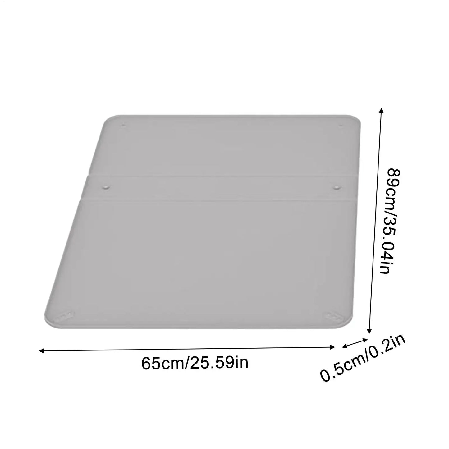 Folding Non Slip Pee Pad Silicone Dog Potty Training Pads Portable Dog Pee Pad Easy-to-clean Pet Pads For All Sizes Of Dog Cats