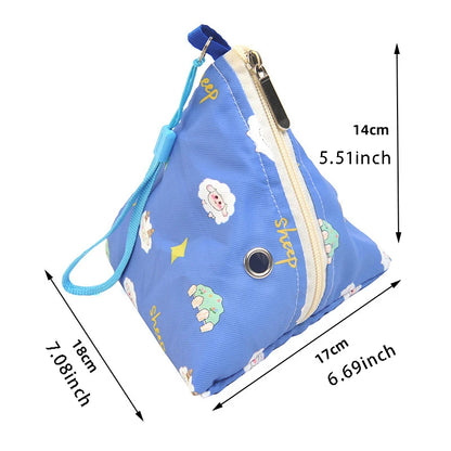 Sugar glider triangular nest for going out, hamster, honey weasel, carry bag, portable, fleece warm nest