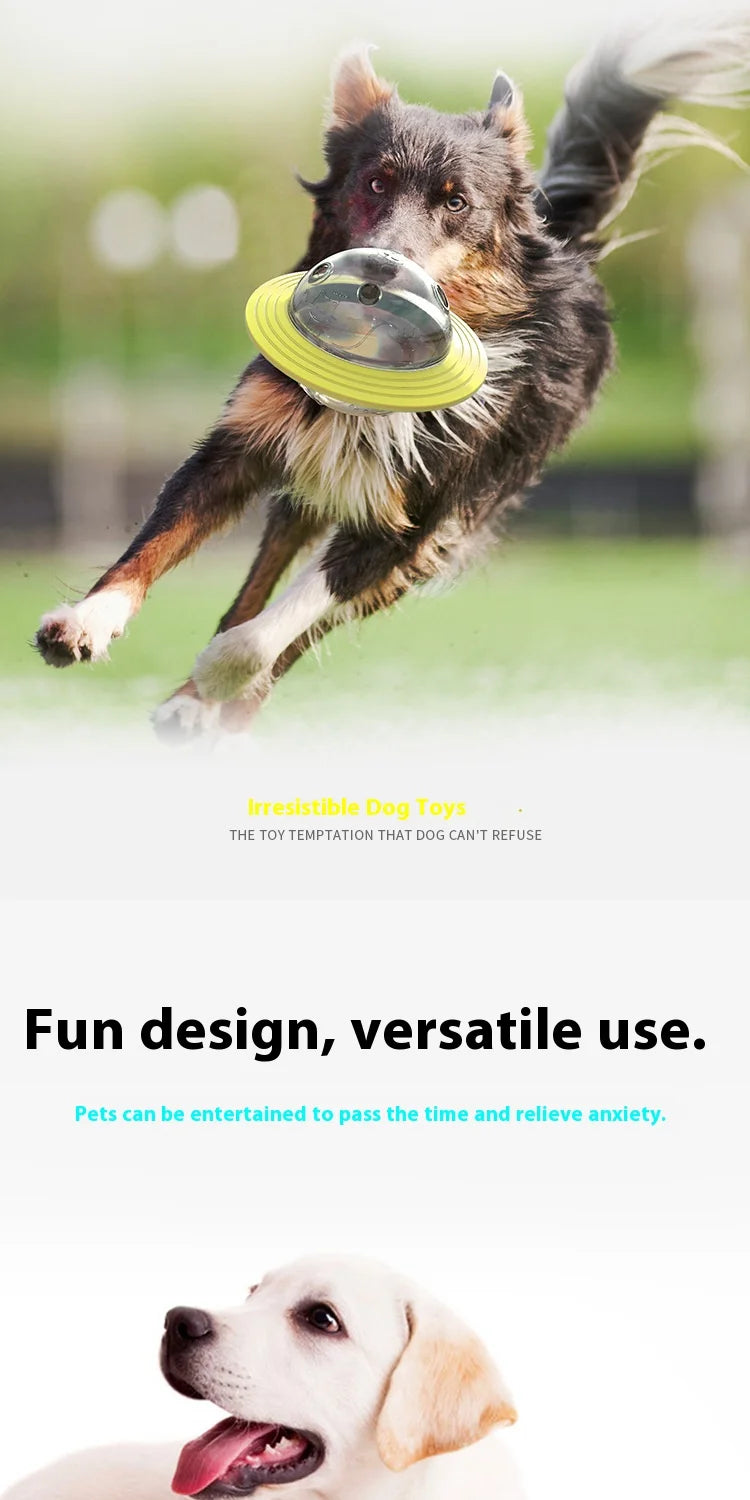 Durable Dog Food Feeder Interactive Toys Chew Proof Pet Dog Cat Toys Wobble Ball Food Feeder for Powerful Chewers Training