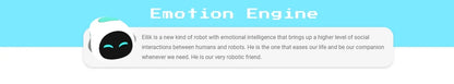 Electron AI Pet Eilik Smart Robot Desktop Toy Emotional Intelligent Companion Pets Touch Intractive Toys Children Adult Robots