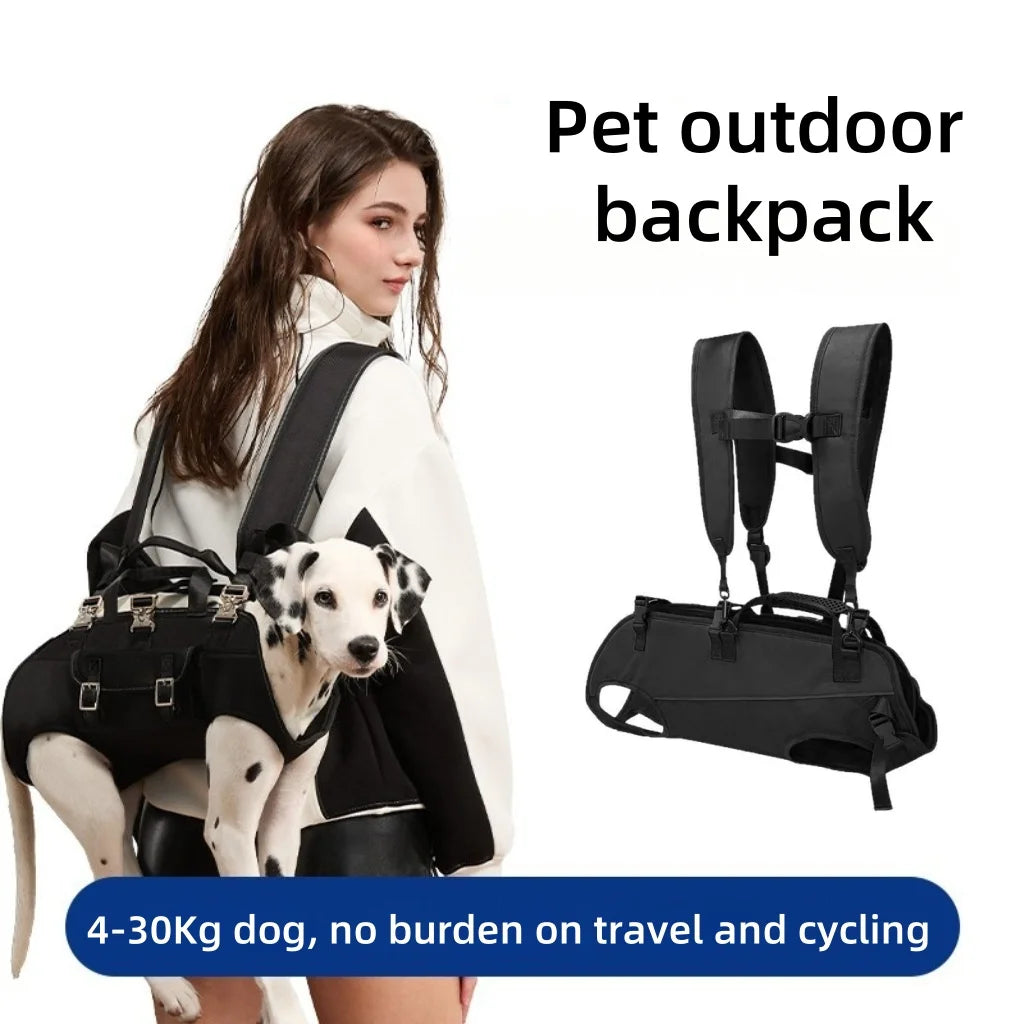 Medium And Large Dog Backpack Pet Outing Portable Carrier Shiba Inu Corgi Backpack Artifact for Dogs