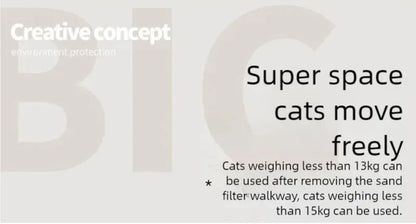 Mochi cat litter box fully enclosed pet supplies cat toilet drawer large cat litter box cat supplies