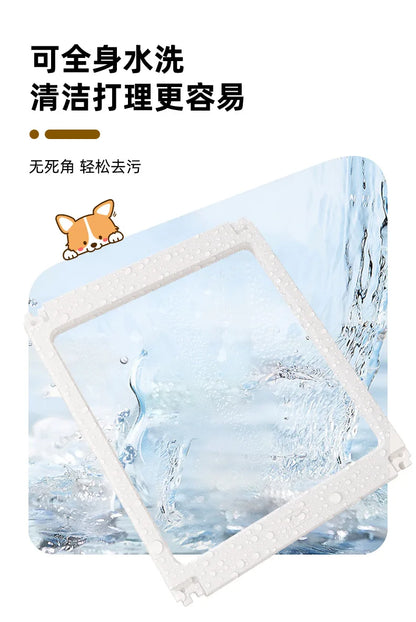 DIY Free Combination Dog Fence Transparent Indoor Acrylic Dog Playpen Splicing Isolation Pet Fences Household Small Enclosure