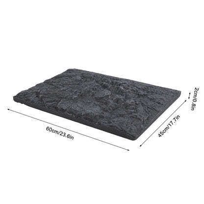 Aquarium Background 60x45cm Foam 3D Effects Vivid Fine Crafted Fish Tank Background Wall for Aquarium Fish Tank Supplies