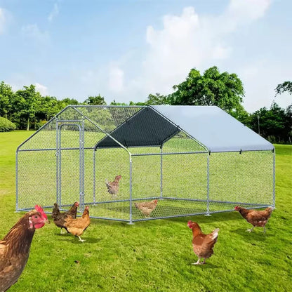 Outdoor Large-scale Chicken Duck Breeding Shed Nests Weatherproof Farm Poultry Cages Simple Breathable Pet Supplies Accessories