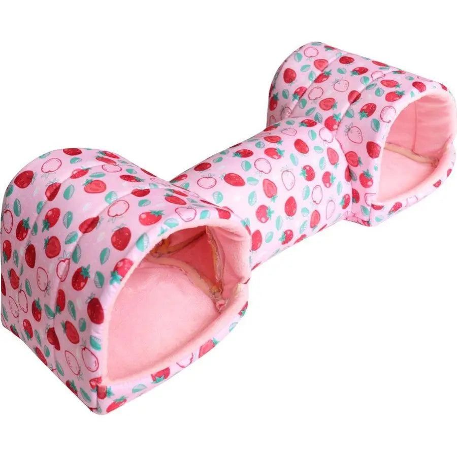 Hamster House Guinea Pig Bed Cave House Hideout for Dwarf Rabbit Bunny Ferret Hamster Chinchilla Hedgehog Washable Cage Nest
