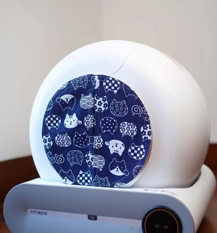 Closed Smart Litter Box Door Curtain Deodorant Pet Accessories Pure Handmade Cotton Deodorant Belt Litter Cat Toilet Cat Supplie