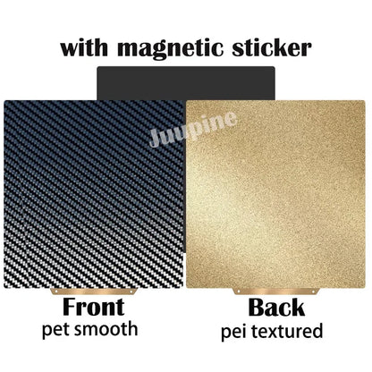 For Flashforge Adventurer 5m Bed PEO PET Spring Steel Sheet 235x235 Double Sided Heat Bed For Flashforge Adventurer 5m Pro