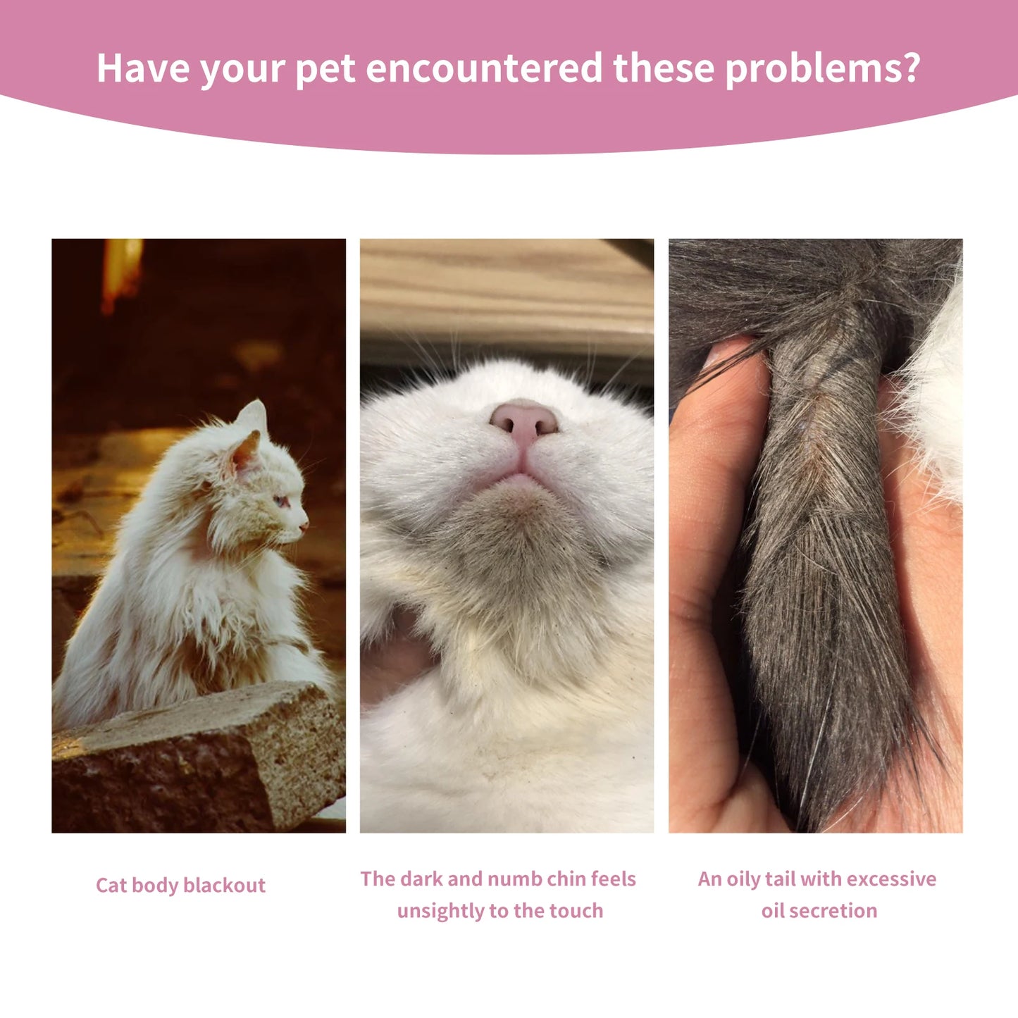 1pcs Premium Whitening Pet Grooming Shampoo - Cat Dog Universal Bath Shampoo With Lasting Fragrance And Clean Formula