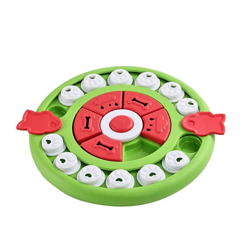 Dog Puzzle Toys Slow Feeder Interactive Increase Puppy IQ Food Dispenser Slowly Eating NonSlip Bowl Pet Cat Dogs Training Game