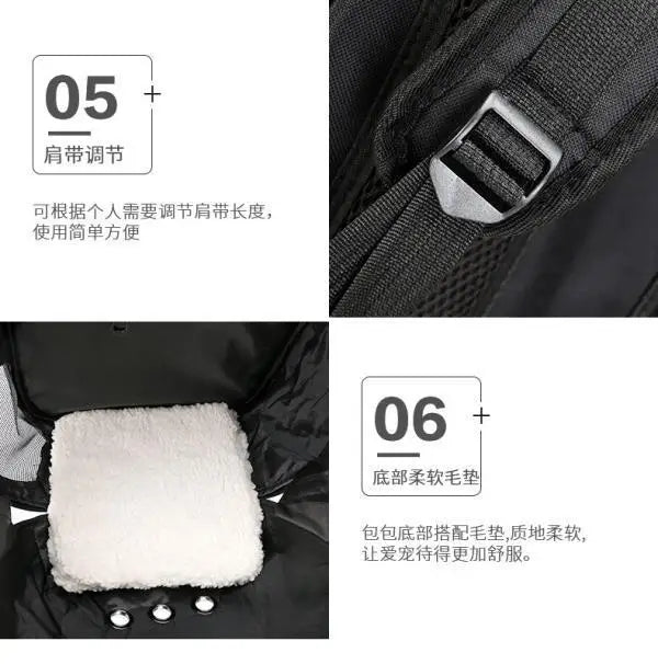 Shoulder Capsule Pet Bag, Go Out Portable Backpack, Cat Bag, Cat Supplies, Travel Bag, Carrier Space, Wholesale, New