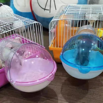 Bathroom Cage Box Pet Hamster Small Animal Bath Sand Room House Pets Hamster Mouse Small Animals Toilet For Hamster Mouse