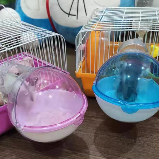 Bathroom Cage Box Pet Hamster Small Animal Bath Sand Room House Pets Hamster Mouse Small Animals Toilet For Hamster Mouse