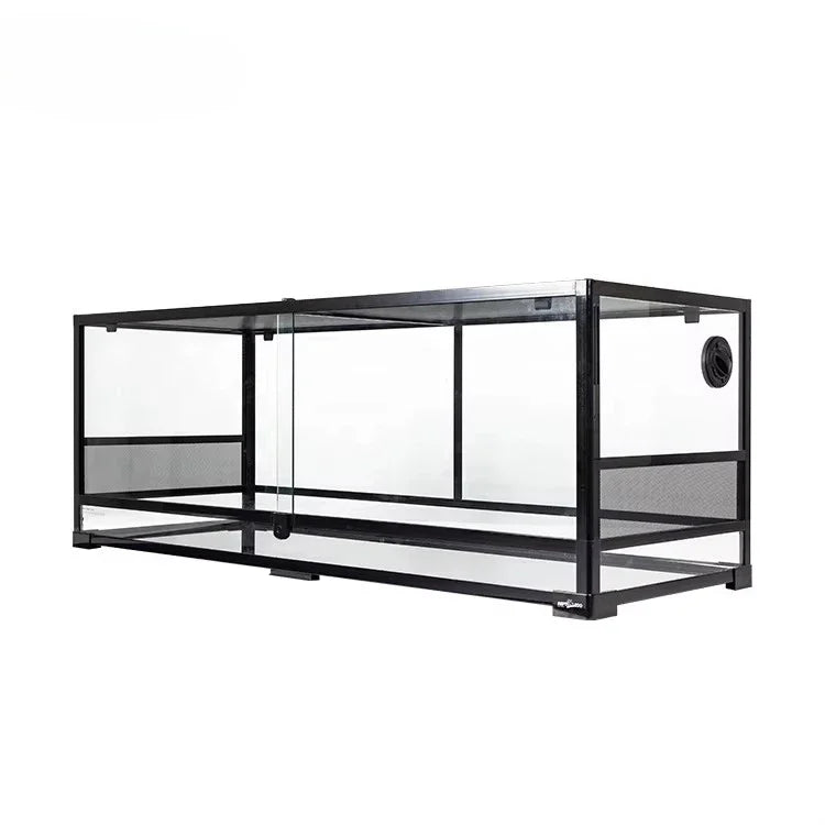 Reptile Terrarium 242 L 1.2 Meter 64 Gal Big Reptile Enclosure Glass Bearded Dragon Tank Habitat