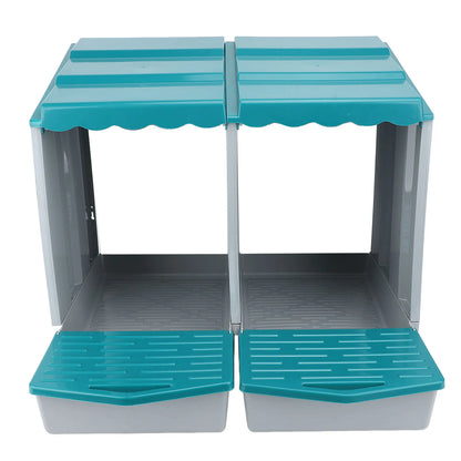 Chicken Nesting Box PP Comfortable Spacious Easy To Clean Chicken Egg Laying Box for Hens Ducks Poultry Supplies