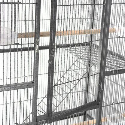 Large Model 4-Level Ladder and Platform Metal Indoor Ferret Cage Cat Cage Hamster Cage