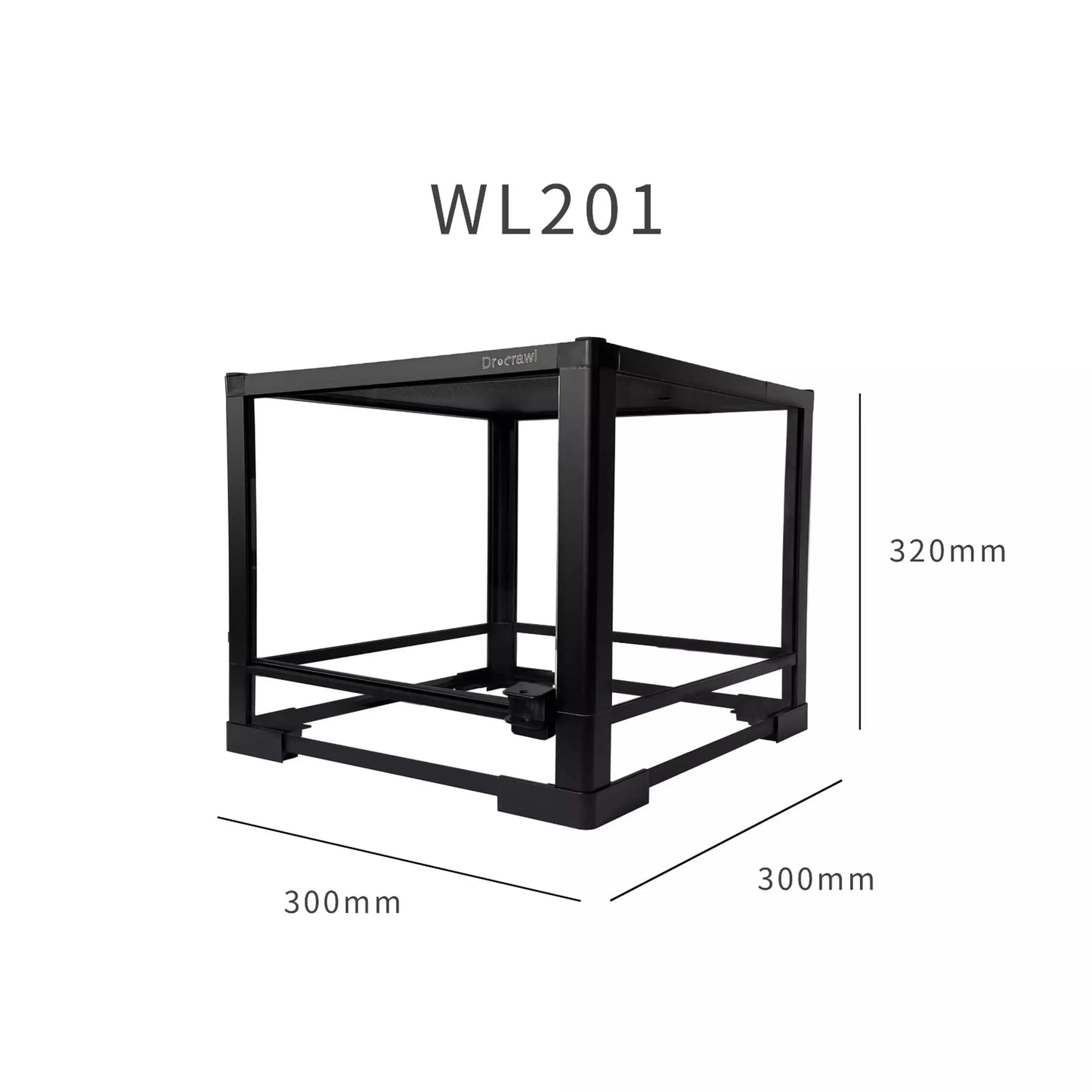Glass Climbing Pet Rainforest Breeding Tank for Snake Python Tortoise and Lizard,Ecological Landscape Terrarium for Arboreal