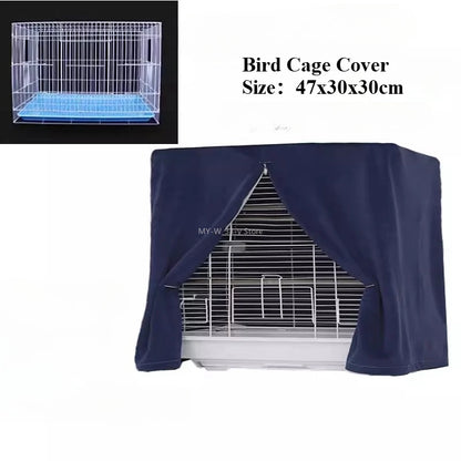 Bird Cage Cover Sunshade Breathable and Splashproof Large Bird Cage Cover Parrot Cage Shading Protective Products Bird Supplies