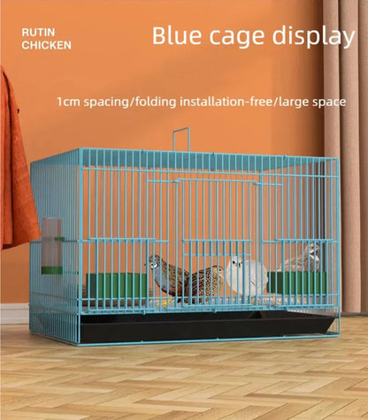 Rutin chicken specific cage, household large encrypted chick cage, small chicken cage, quail cage, Kor duck cage, breeding chick