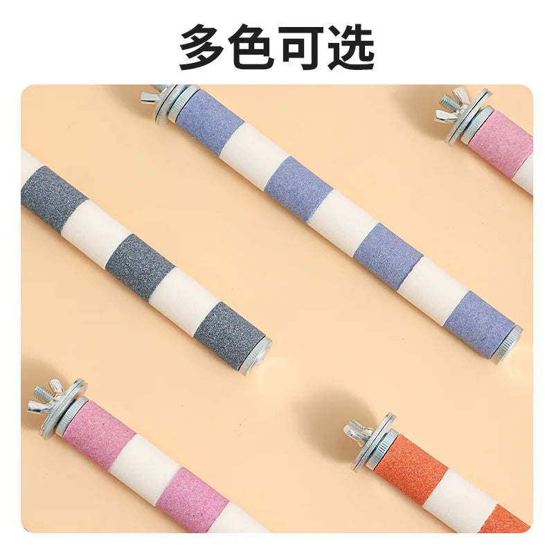 Multi-Functional Perch Stand for Birds with Bird Shower Perch Function Ideal Window Perch for Birds with Secure Suction Cup